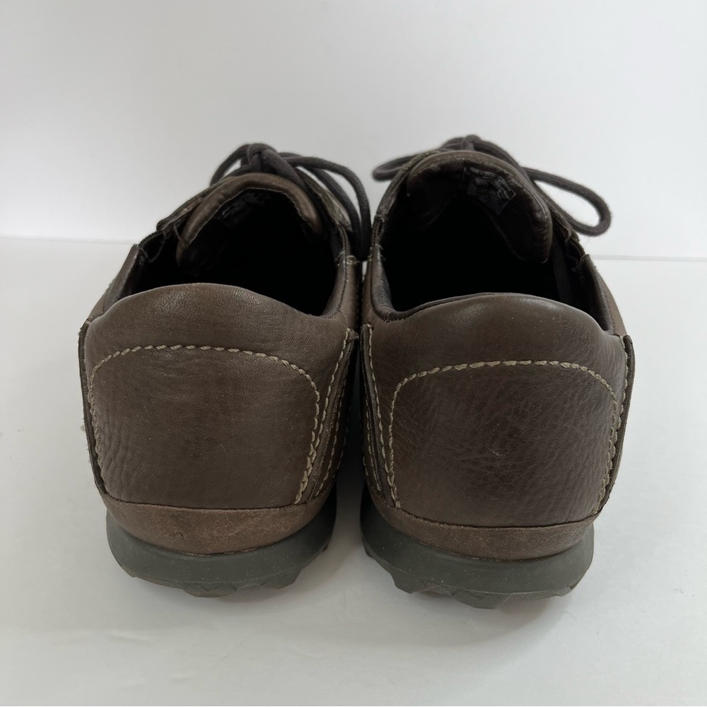 Patagonia Brown Leather Lace-Up Oxfords - Picture 3 of 10